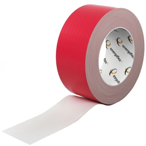 Лента армированная 48мм х 25м самоклеящаяся красная Energoflex Energopro в Уфе