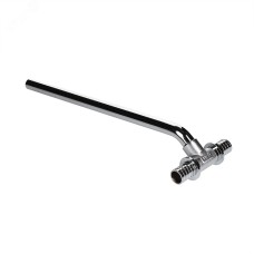 Тройник нержавеющий Дн 16-15-16 L=500мм для подключения радиатора RAUTITAN Rehau