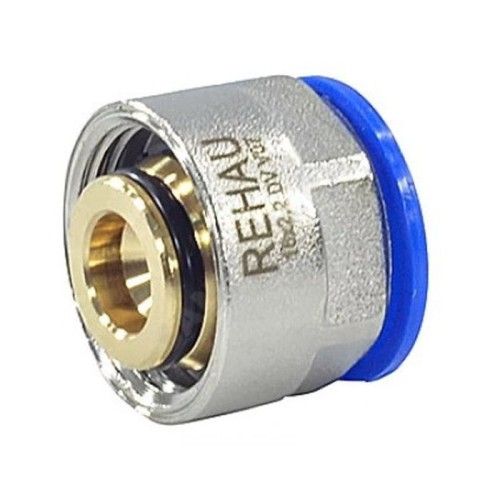 Соединитель для PE-X труб Дн 20-3/4" ВР (ВН) RAUTHERM S Rehau в Уфе