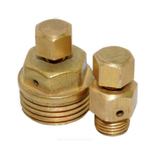 Воздухоотводчик ручной латунный Ду-15 (1/2") Ру-10 НР (НАР) угловой Цветлит ВО-1,0 в Уфе