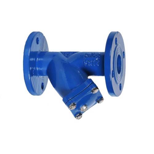 Фильтр сетчатый Y-образный чугунный фланцевый Ду-50 Ру-16 (Т<90°С) ФСч Китай в Уфе