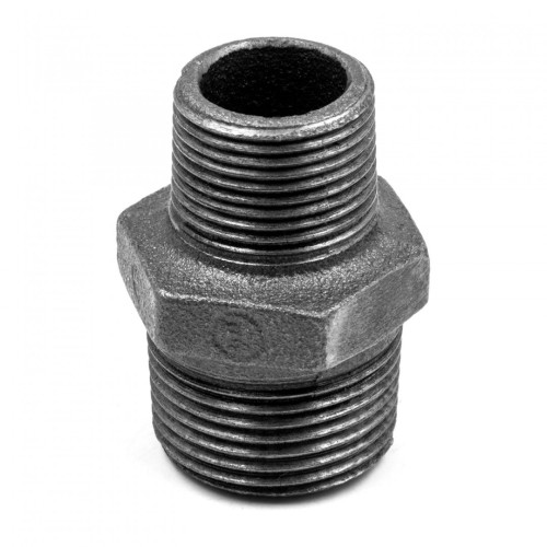 Ниппель чугунный переходной НР 15 мм 3/4" ГОСТ 8958-75 в Уфе