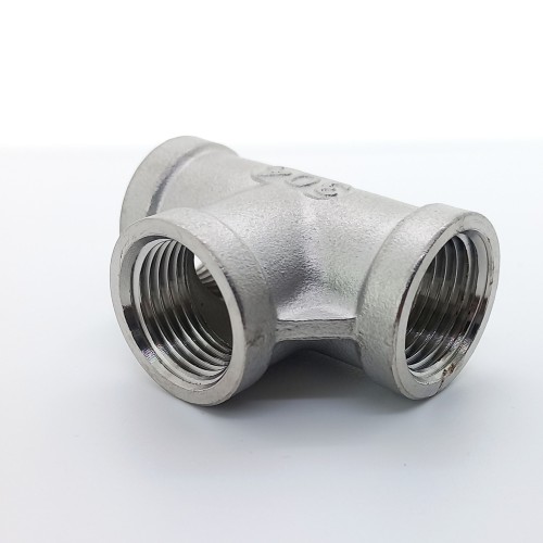 Тройник чугунный переходной оцинкованный ВР (ВН) 15 мм 1" ГОСТ 8949-75
