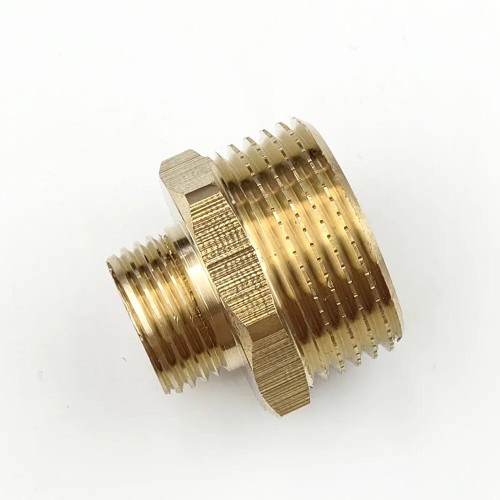 Ниппель латунный переходной НР STOUT 10 мм 1/2"