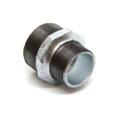 Ниппель чугунный переходной оцинкованный НР Fittex PLUS 32 мм 3/4" ГОСТ 8958-75