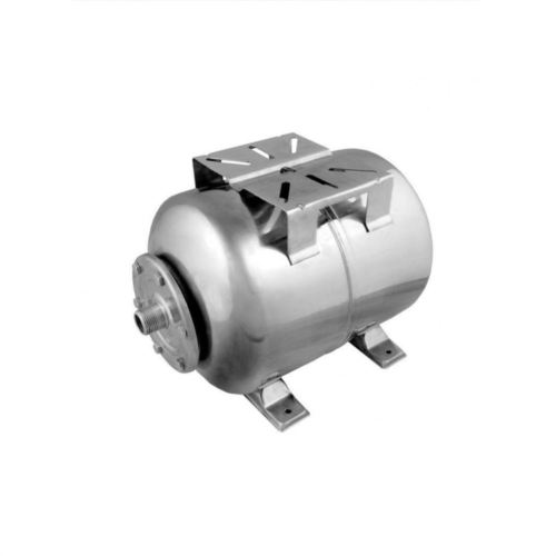 Гидроаккумулятор горизонтальный нержавеющий с наружной резьбой EPDM Unipump 6 бар 24 л в Уфе