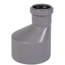 Переход канализационный PP-H эксцентрический короткий серый Дн 110-50 б/нап в/к Ostendorf HT HTR