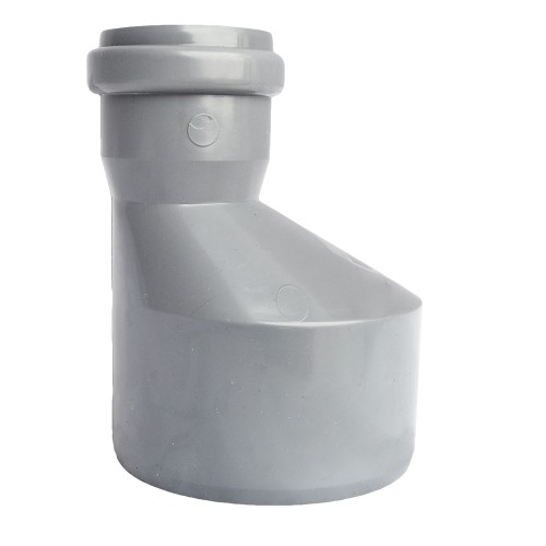 Переход канализационный PP-M эксцентрический белый Дн 110-50 бесшумный б/нап в/к RTP (РосТурПласт) в Уфе