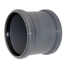 Муфта канализационная PP-H ремонтная серая Дн 110 б/нап в/к VALFEX