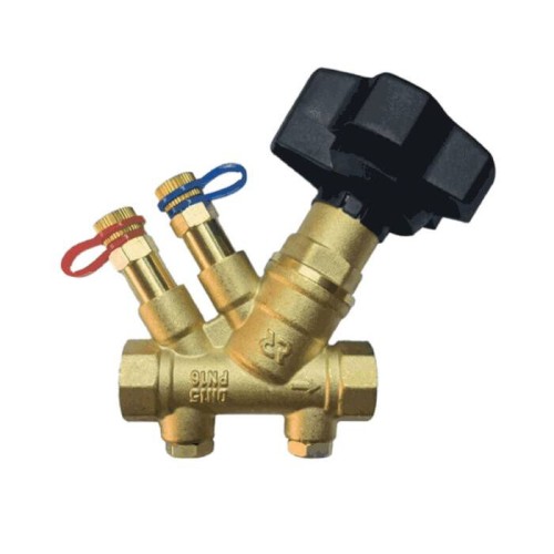 Клапан балансировочный латунный ручной с внутренней резьбой 1,6 МПа MVT-R Ридан 25 мм в Уфе