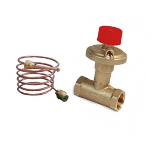 Клапан балансировочный латунный автоматический с внутренней резьбой 2,5 МПа R206C-1 Giacomini 20 мм в Уфе