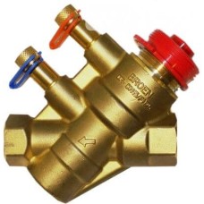 Клапан балансировочный латунный автоматический с внутренней резьбой 2,5 МПа Ballorex Dynamic Broen 15 мм