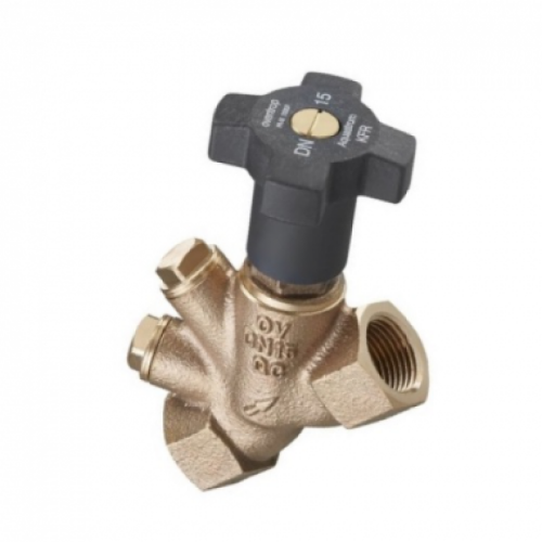 Клапан балансировочный бронзовый ручной с внутренней резьбой 2,5 МПа Hydrocontrol ATR Oventrop 15 мм в Уфе