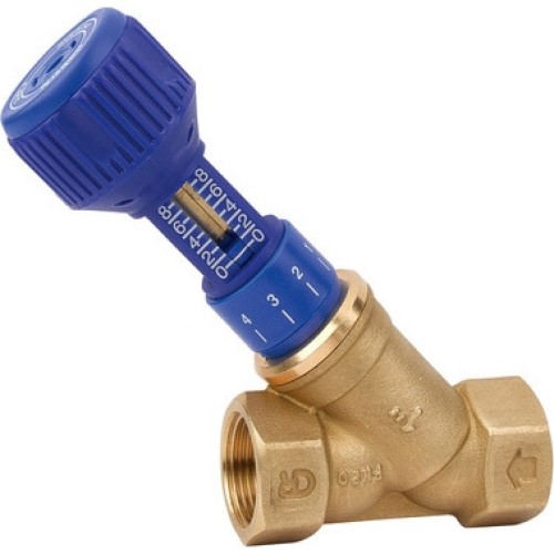 Клапан балансировочный латунный ручной с внутренней резьбой 2,0 МПа CIM 787OT Cimberio 25 мм в Уфе