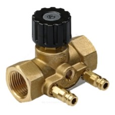 Клапан балансировочный латунный ручной с внутренней резьбой 1,6 МПа Aquasfera EURO Aquasfera 15 мм
