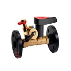 Клапан балансировочный латунный ручной фланцевый 1,6 МПа Ballorex Venturi FODRV Broen 32 мм