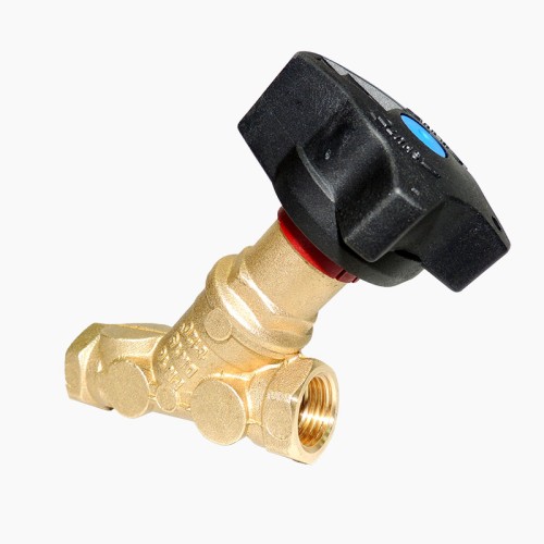 Клапан балансировочный латунный ручной с внутренней резьбой 1,6 МПа STAD.BY-3 Цветлит 25 мм в Уфе