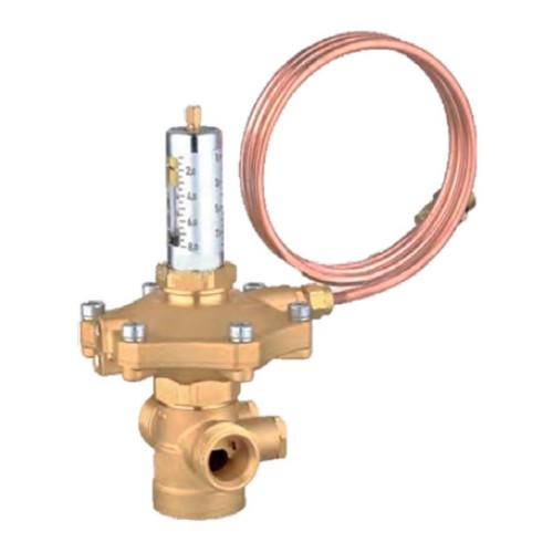 Клапан балансировочный латунный автоматический с наружной резьбой 1,6 МПа APT-R Ридан 15 мм в Уфе