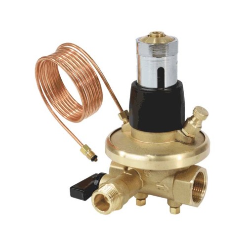 Клапан балансировочный латунный автоматический с внутренней резьбой 1,6 МПа Aquasfera EURO Aquasfera 25 мм в Уфе