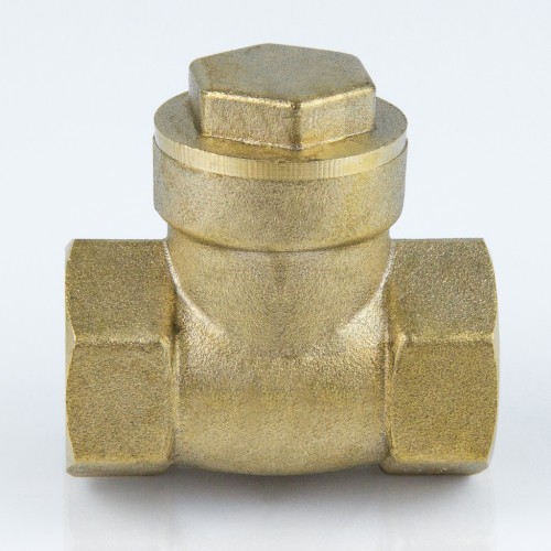 Клапан обратный латунный подъемный с внутренней резьбой 1,6 МПа 16б1бк Цветлит 25 мм 1 1/4" в Уфе