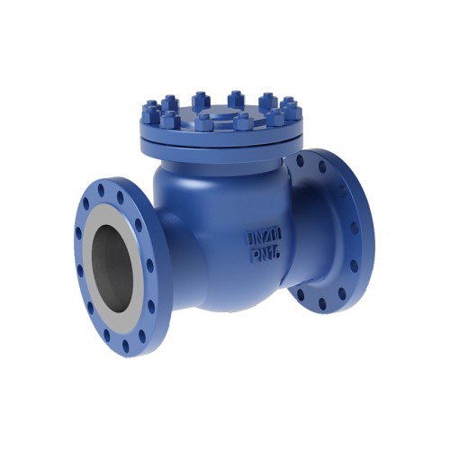 Клапан обратный стальной поворотный фланцевый 2,5 МПа 19с76нж ЧАЗ 80х310 мм ГОСТ 33423-2015 в Уфе