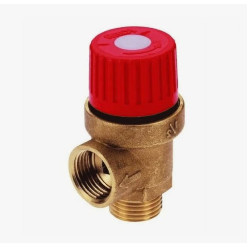 Клапан предохранительный латунный пружинный с внутренней резьбой Prescor Flamco 32 мм 1" в Уфе