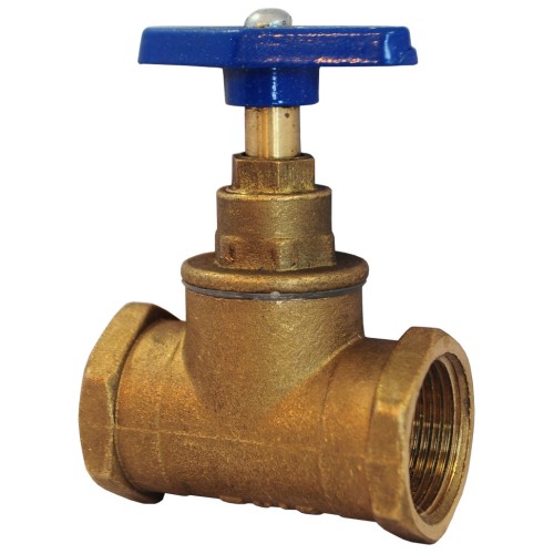 Клапан запорный латунный с внутренней резьбой 1,6 МПа 15б3р Цветлит 40х95 мм ТУ 206-3973235-01-93 в Уфе