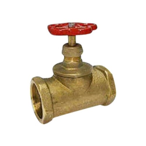 Клапан запорный латунный с внутренней резьбой 1,6 МПа 15б1п БАЗ 40х110 мм в Уфе