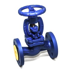 Клапан запорный сальниковый чугунный с внутренней резьбой 1,6 МПа 201A Zetkama 20х100 мм