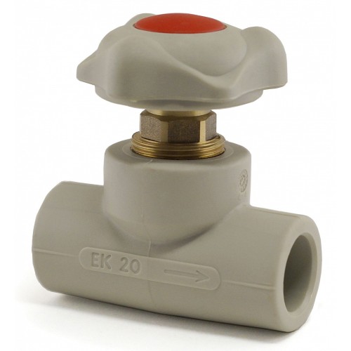 Клапан запорный PP-R внутренняя-наружная пайка 2,5 МПа VALFEX 20 мм ГОСТ 32415-2013 в Уфе