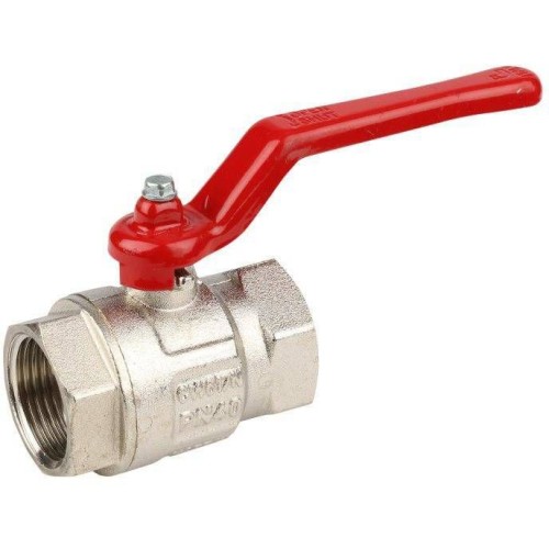 Кран запорный латунный полнопроходной с ручкой-рычагом ВР (ВН) Ру 25 BV.311 MVI 20 мм 3/4" в Уфе