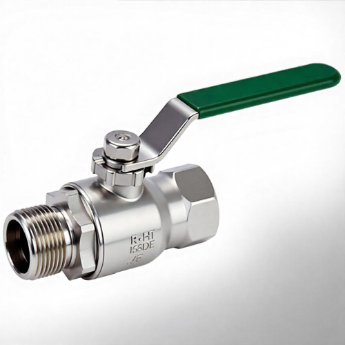 Кран запорный латунный стандартнопроходной с ручкой-рычагом ВР-НР Ру 42 R254WL Giacomini 15 мм 1/2" в Уфе