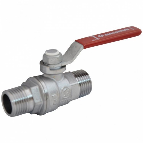 Кран запорный латунный полнопроходной с ручкой-рычагом НР Ру 20 Ideal 099 Itap 20 мм 3/4" в Уфе