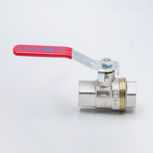 Кран запорный латунный полнопроходной с ручкой-рычагом ВР (ВН) Ру 30 BS1152A Tecofi 15 мм 1/2" в Уфе