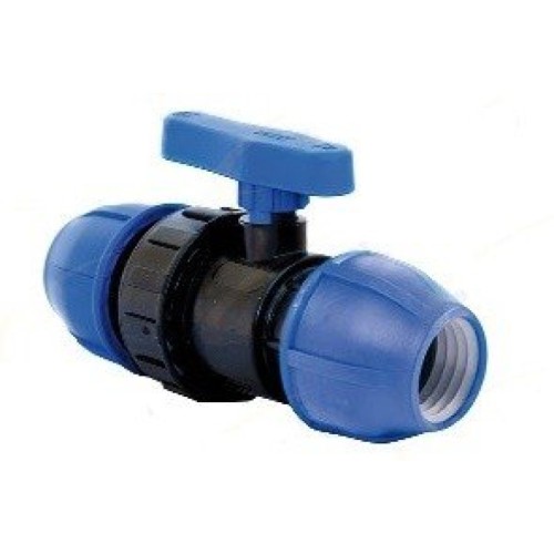 Компрессионный кран ПНД Дн 50 Ру-16 RTP (РосТурПласт) в Уфе