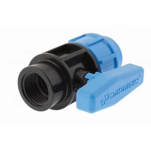 Компрессионный кран ПНД Дн 25-3/4" Ру-16 ВР (ВН) Джилекс в Уфе