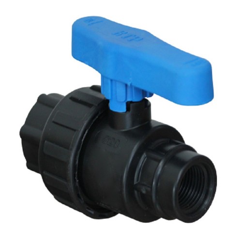 Компрессионный кран ПНД Ду 20 (3/4") ВР (ВН) Ру-16 VALFEX в Уфе