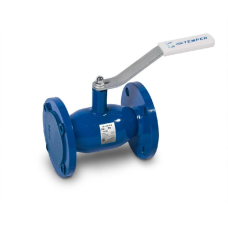 Кран запорный стальной фланцевый полнопроходной Ст20 КШ.Ц.Ф. Temper 15х130 мм