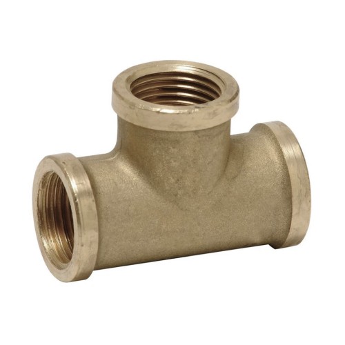 Тройник латунный НР STOUT 15 мм 1/2"