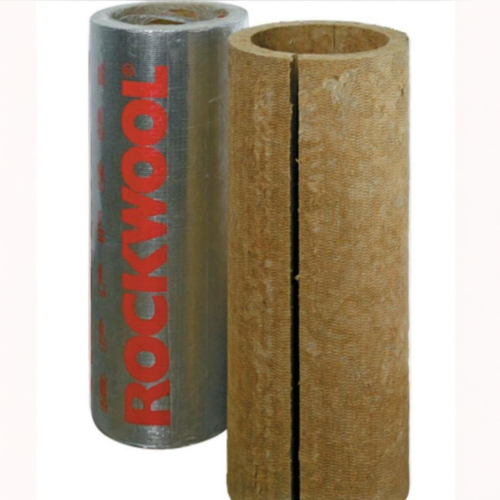 Цилиндр навивной минеральная вата 50/89 L=1м кашированный фольгой ROCKWOOL 100 в Уфе