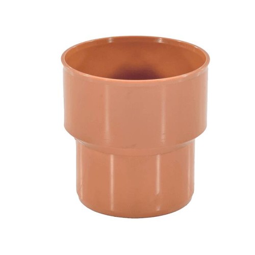 Переход НПВХ (ПВХ) на чугун Дн 110 коричневый безнапорный б/манжеты Ostendorf KGUG в Уфе