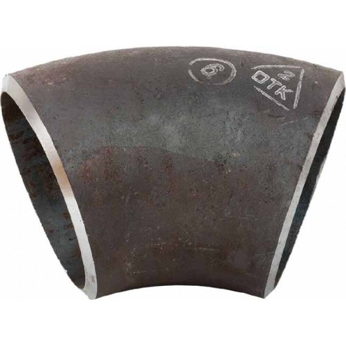 Отвод стальной бесшовный под приварку 45 ° исп. 1 09Г2С 20х26,9х3,2 мм ГОСТ 17375-2001