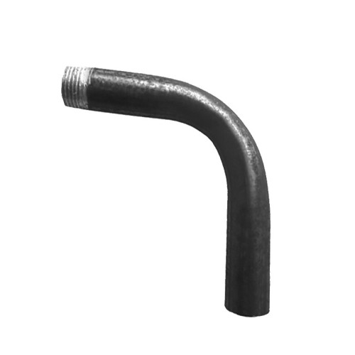 Отвод стальной гнутый с наружной резьбой под приварку 90 ° исп. 1 Ст20 КАЗ 40х48х3 мм ГОСТ 3262-75