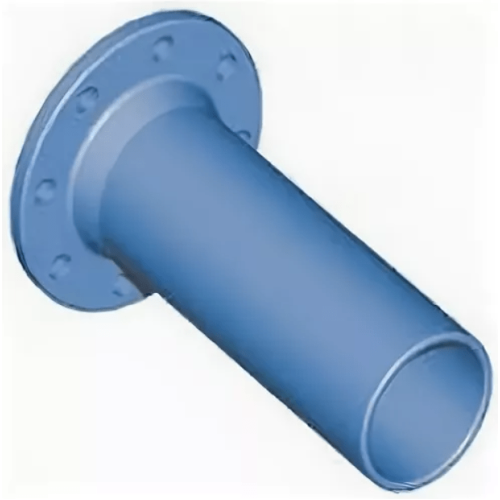 Патрубок фланец-гладкий конец ПФГ Ду-150 (L=500) ВЧШГ с ЦПП цинк+AL ГОСТ ISO 2531-2012 в Уфе