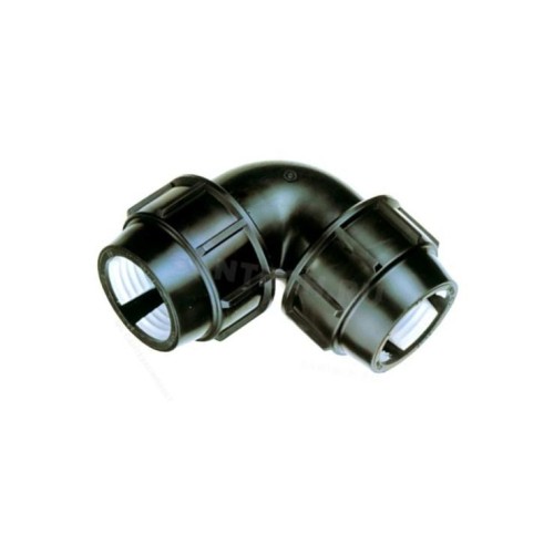 Отвод ПЭ компрессионный Дн 40 90гр Джилекс в Уфе