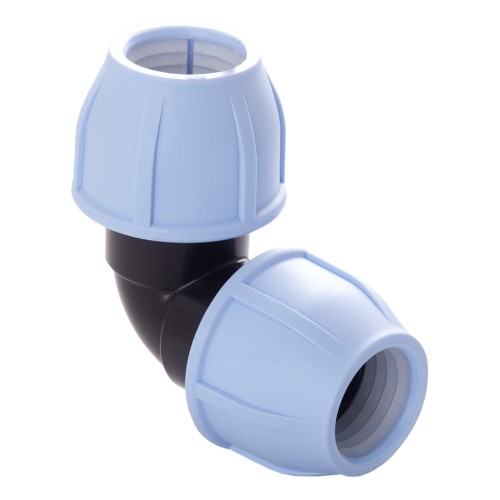 Отвод ПЭ компрессионный Дн 32 90гр Ру-16 VALFEX в Уфе