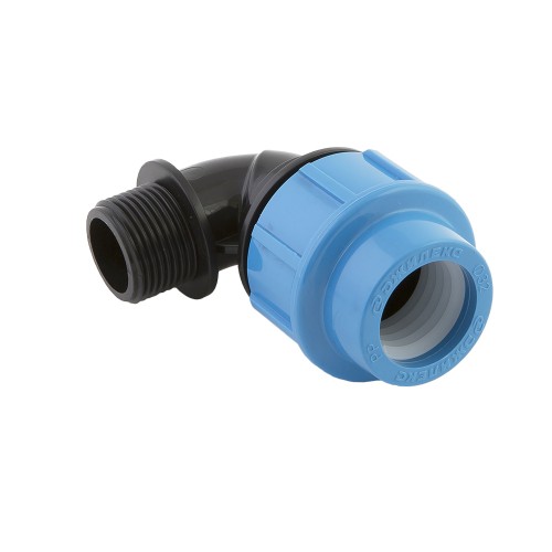 Отвод ПЭ компрессионный Дн 32-3/4" 90гр Ру-16 ВР (ВН) VALFEX в Уфе