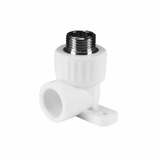 Водорозетка PP-R НР (НАР) Дн 20-1/2" 90гр белая Pro Aqua в Уфе