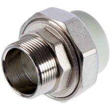 Переход PP-R серый НР (НАР) Дн 20-1/2" Wavin Ekoplastik