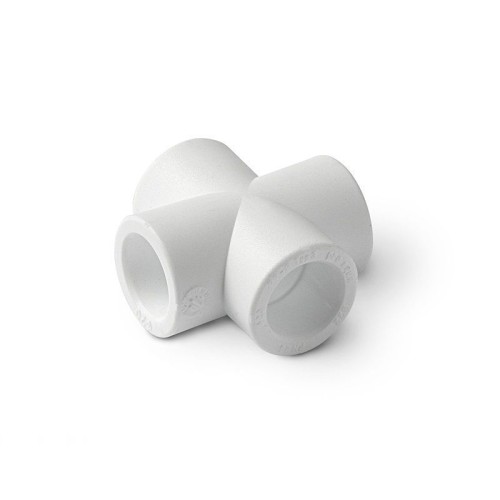 Крестовина PP-R переходная белая Дн 25-20 Pro Aqua в Уфе